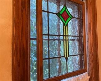 . . . a beautiful stained glass piece