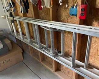 . . . aluminum extension ladder