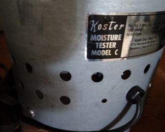 Koster Moisture Tester Model C