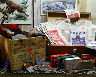 Collectible Ammunition Boxes and Bags