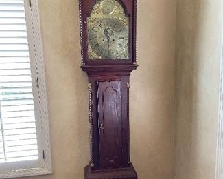 Scottish mahogany Long Case Clock circa 1800.