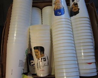 7-11 football cups...entire box!