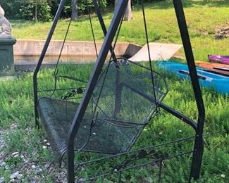 WROUGHT IRON SWING