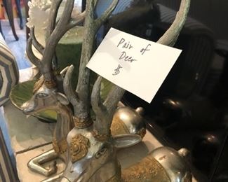 PAIR OF DEER