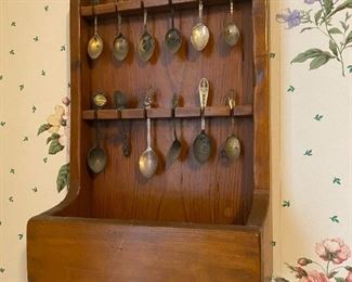 Antique spoon collection