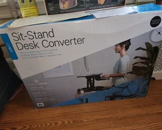 Never opened standing desk