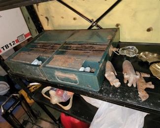 Old propane camp stove