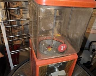 Vintage gumball machine from Baltimore company