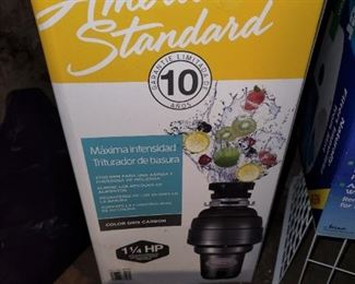 Never opened American Standard sink disposal