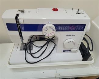 New white sewing machine