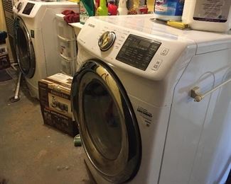 Samsung front loading washer and dryer 