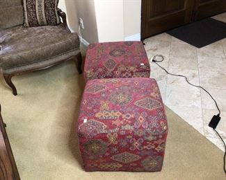 Two ottoman, seats $75 each. Text Steve at 619-540-9414, Making deals.