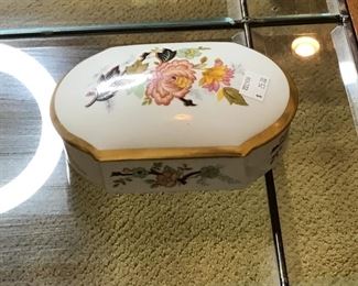 Royal Porzellan Porcelain trinket box $25. Text Steve at 619-540-9414, making deals
