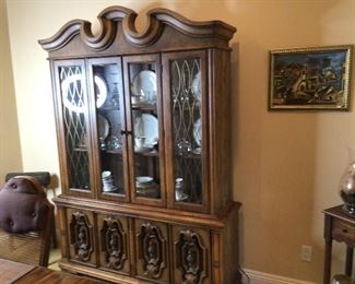 China cabinet $195. Text Steve at 619-540-9414