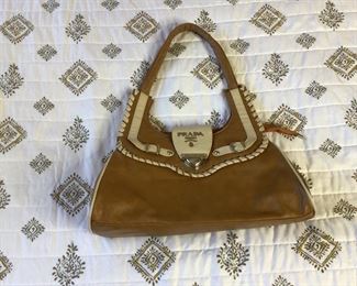 Prada handbag, not authenticated $95. Text Steve at 619-540-9414
