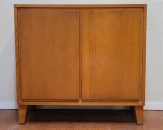 Mid Century Modern Teak Record & Media Cabinet