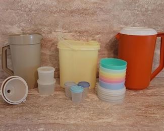 Tupperware: Pitchers, Food Savers, Funnels, etc