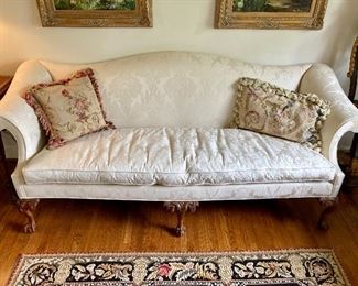 $850. Southwood down filled sofa with original price tag from Birmingham Wholesale Furniture                                              36" h,  86" w,  32" d
