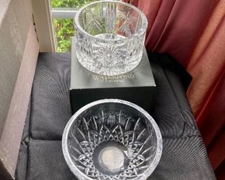Wine coaster sold
-5” Waterford bowl
$30