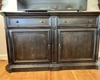 $650. Universal console /server. storage beneath for trays or Albums                                               Height: 40"  Width: 6 ft  Depth: 20.5"
