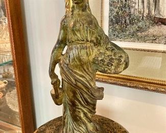 Bronze figurine
17” tall
$150