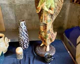 Large trumpeting angel from Department 56
30.5” tall
$100