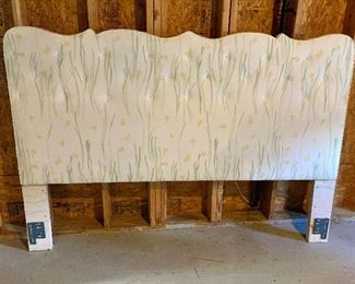 Yves DeLorme upholstered king headboard
55” tall
$200