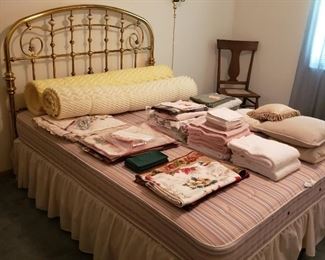 Brass double bed 
