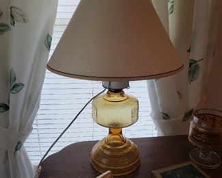Electrified oil lamp 