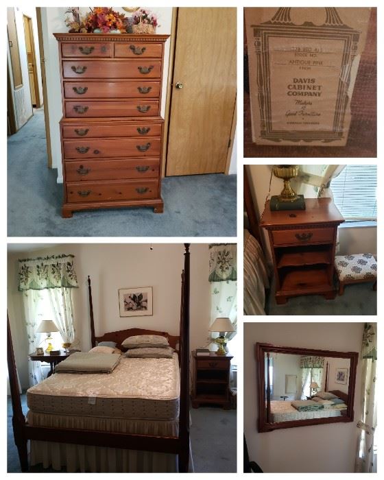 Davis Cabinet Company bedroom set 1953