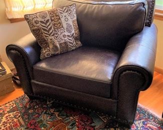 Chair with nail head detail