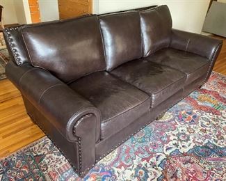 Sofa with nail head detail