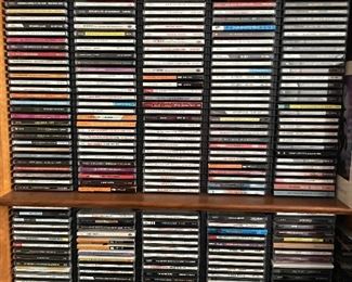 Huge collection of CD's, records, music equipment, stereo equipment
