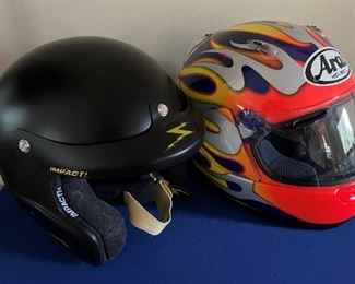 Motorcycle helmets, XL