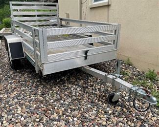 Aluma trailer, 5x8 (approx.), purchased in 2002