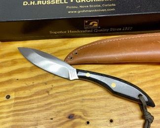 D.H. Russell Grohmann Belt Knife
