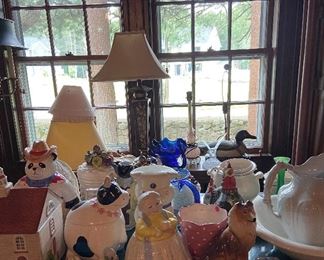 Collection of cookie jars
