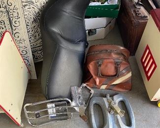 Harley motorcycle seat