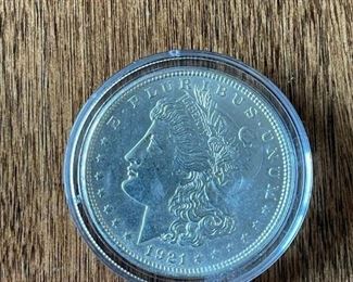 Uncirculated 1921 PEACE Dollar