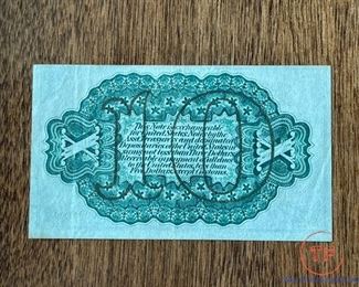 1863 (10 Cent) Fractional Currency