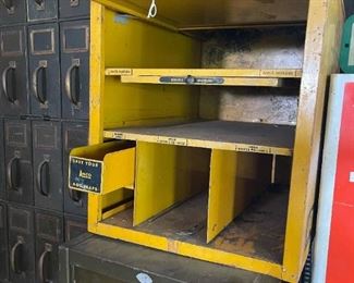 Vintage Anco Wiper Blades Metal Cabinet