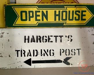 Vintage Metal Signs
