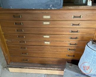 Large Antique SACRISTY CABINET