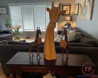 Decorative Giraffe Art