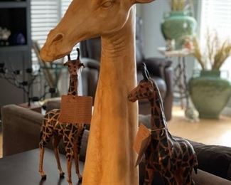 Decorative Giraffe Art