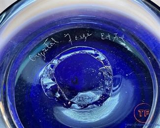 Crystal Forge Vase by ED FENNELL