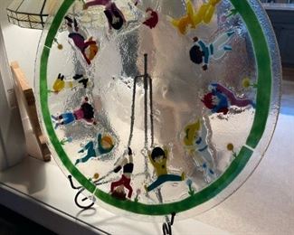 Large PEGGY KARR Plate