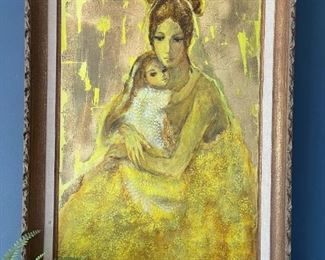 Original Oil on canvas by MAIO