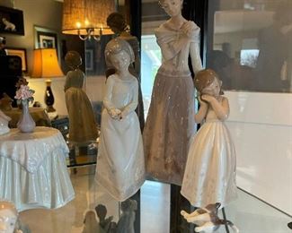 Large Collection of LLADRO Figurines