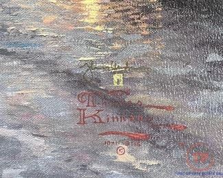 Enhanced Print "Boulevard Lights, Paris" by THOMAS KINKADE